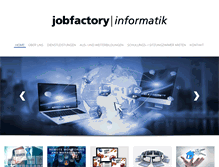 Tablet Screenshot of ic.jobfactory.ch
